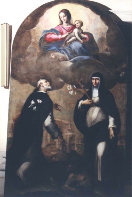 La Beata Osanna e San Domenico