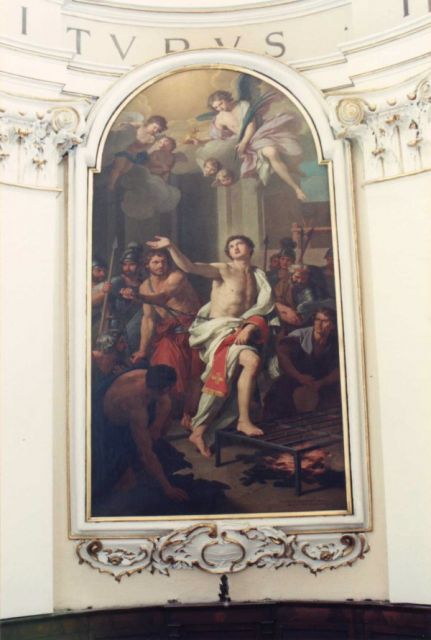 Il martirio di San Vincenzo levita
