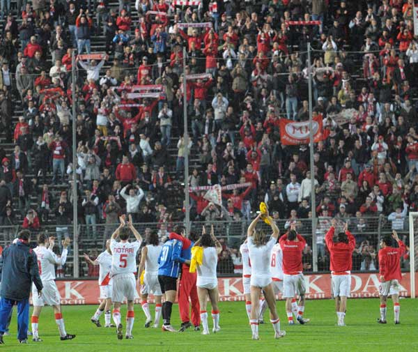 Tutto il Mantova sotto la curva ...